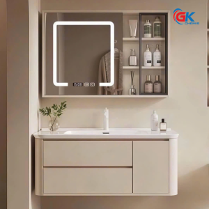 Bộ Tủ Chậu Lavabo Cao Cấp GK01-100R