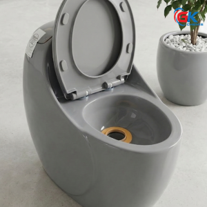 Bồn Vệ Sinh Trứng Xám Cao Cấp